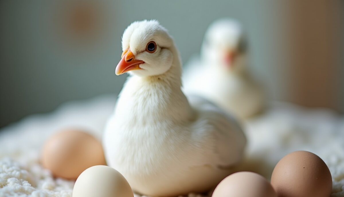 La poule blanche : emblème de pureté et souveraine des œufs immaculés La poule blanche : emblème de pureté et souveraine des œufs immaculés
